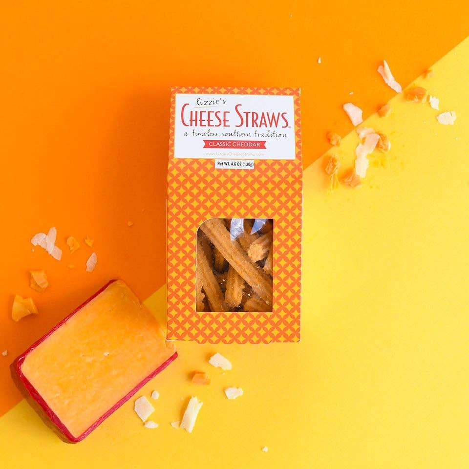 Lizzie’s Cheese Straws - Classic Cheddar Cheese Straws