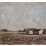 Canvas Wall Décor with Farmhouse Landscape