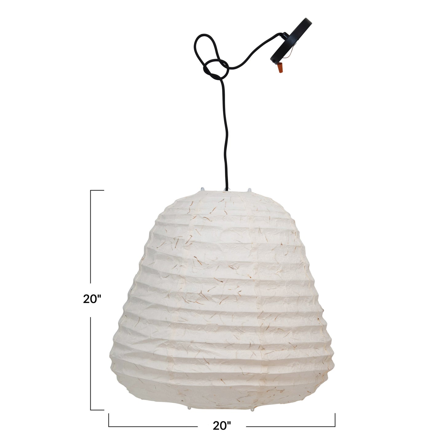 Handmade Paper Pendant Lamp