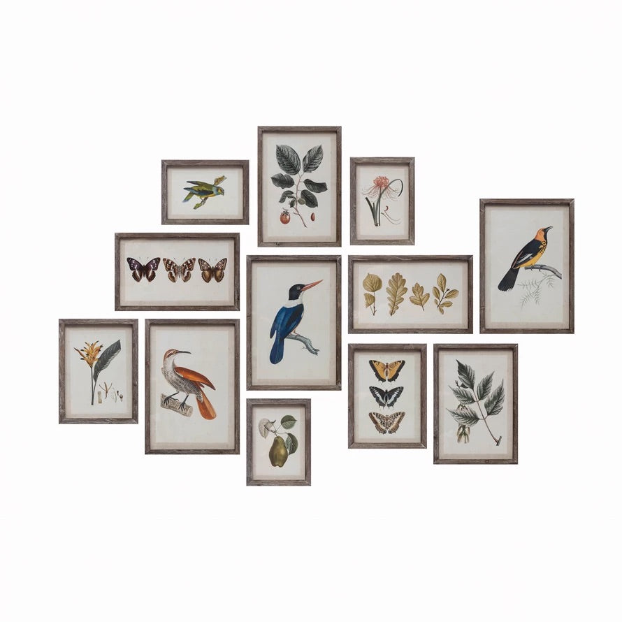 Assorted Wood Frames Collage