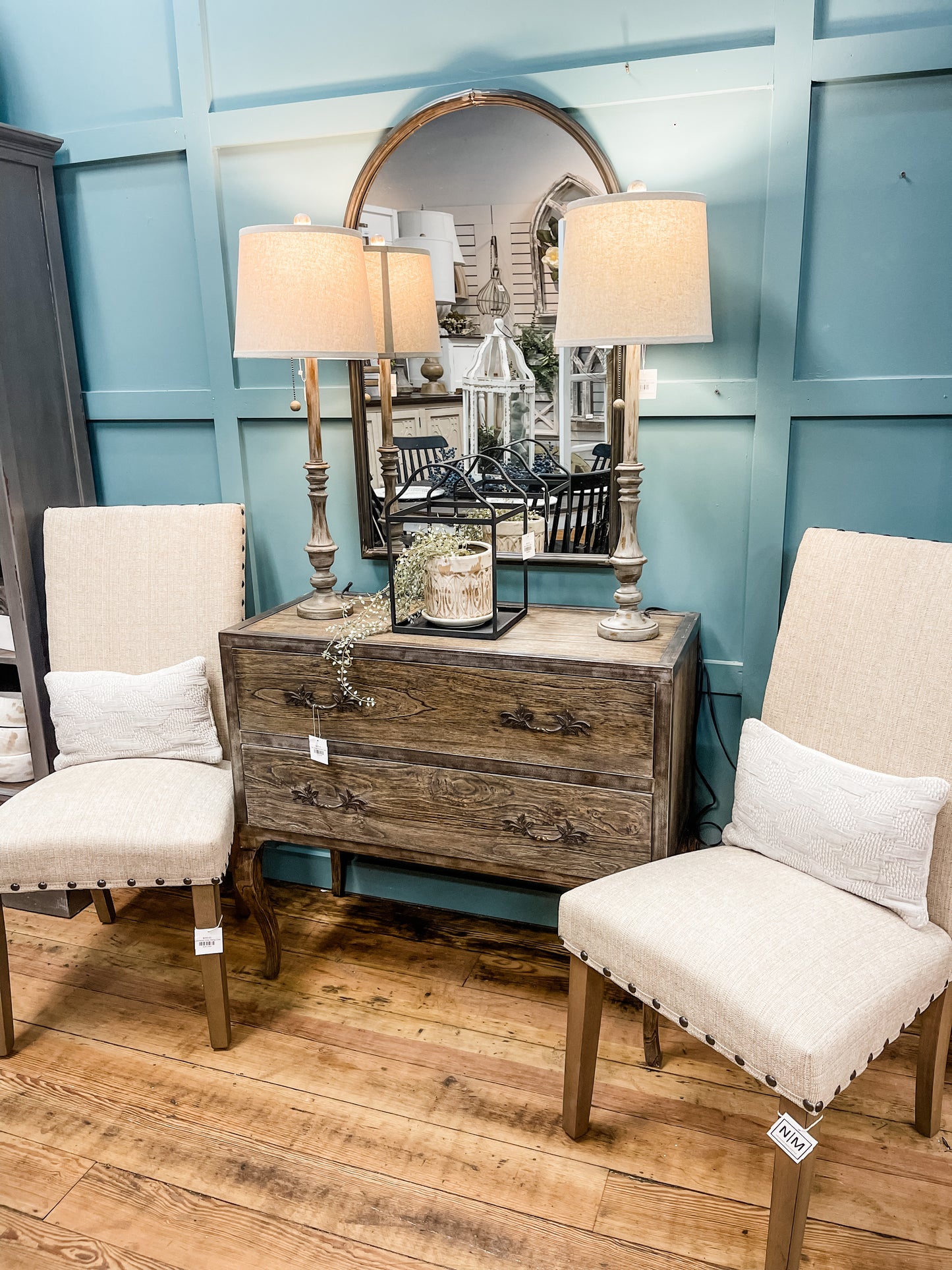Katelyn Two Drawer Sofa/Side Table