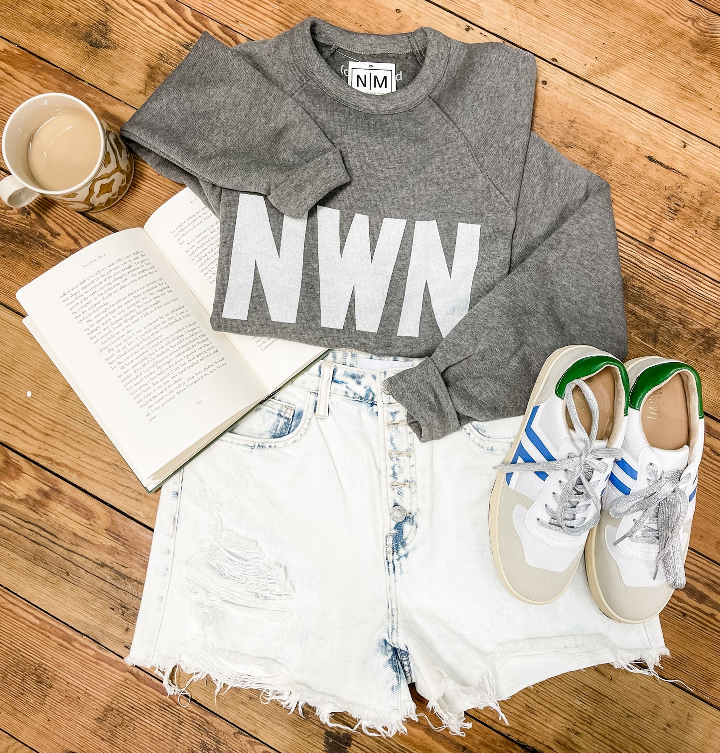Fleece NWN (Newnan) Sweatshirt | Grey