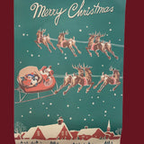 Vintage Santa Poster
