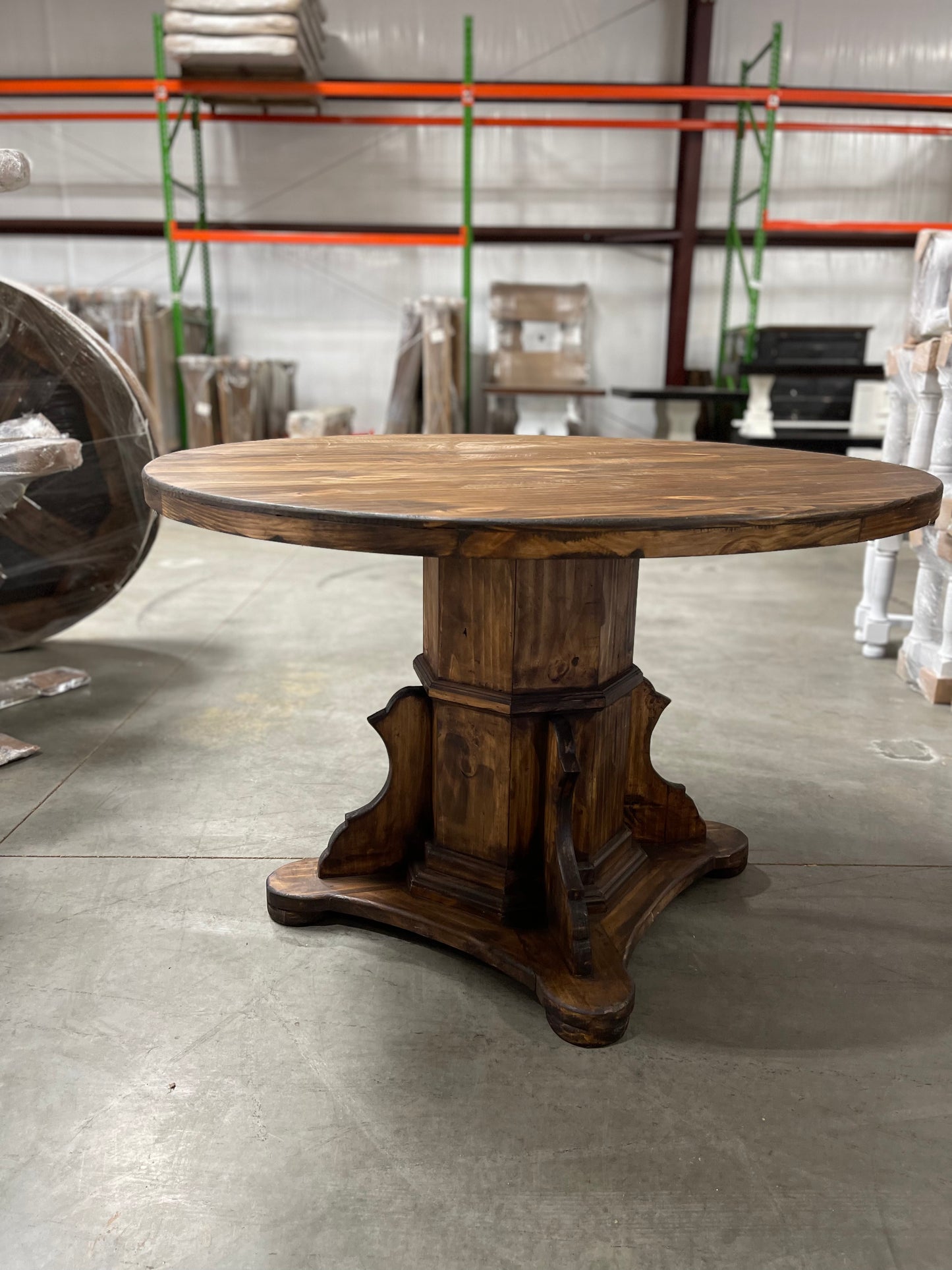 Helen Round Pedestal Table