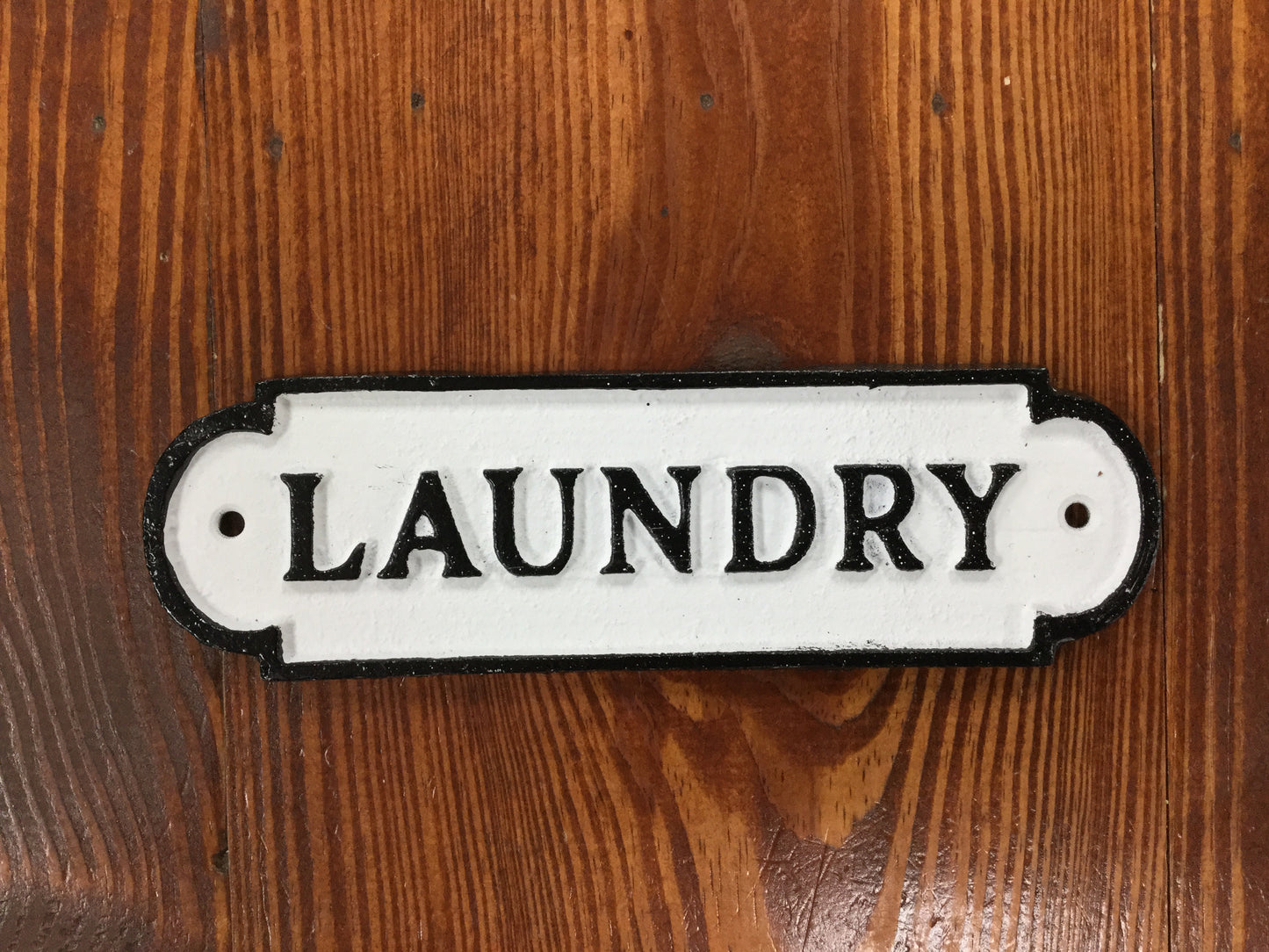 Cast Iron Sign | laundry | pantry | bathroom