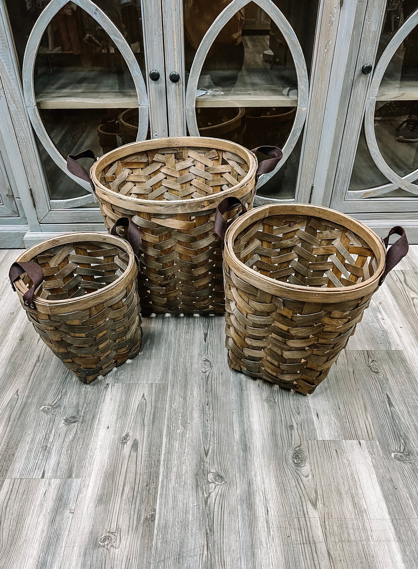 Circular Chipwood Basket | 3 sizes