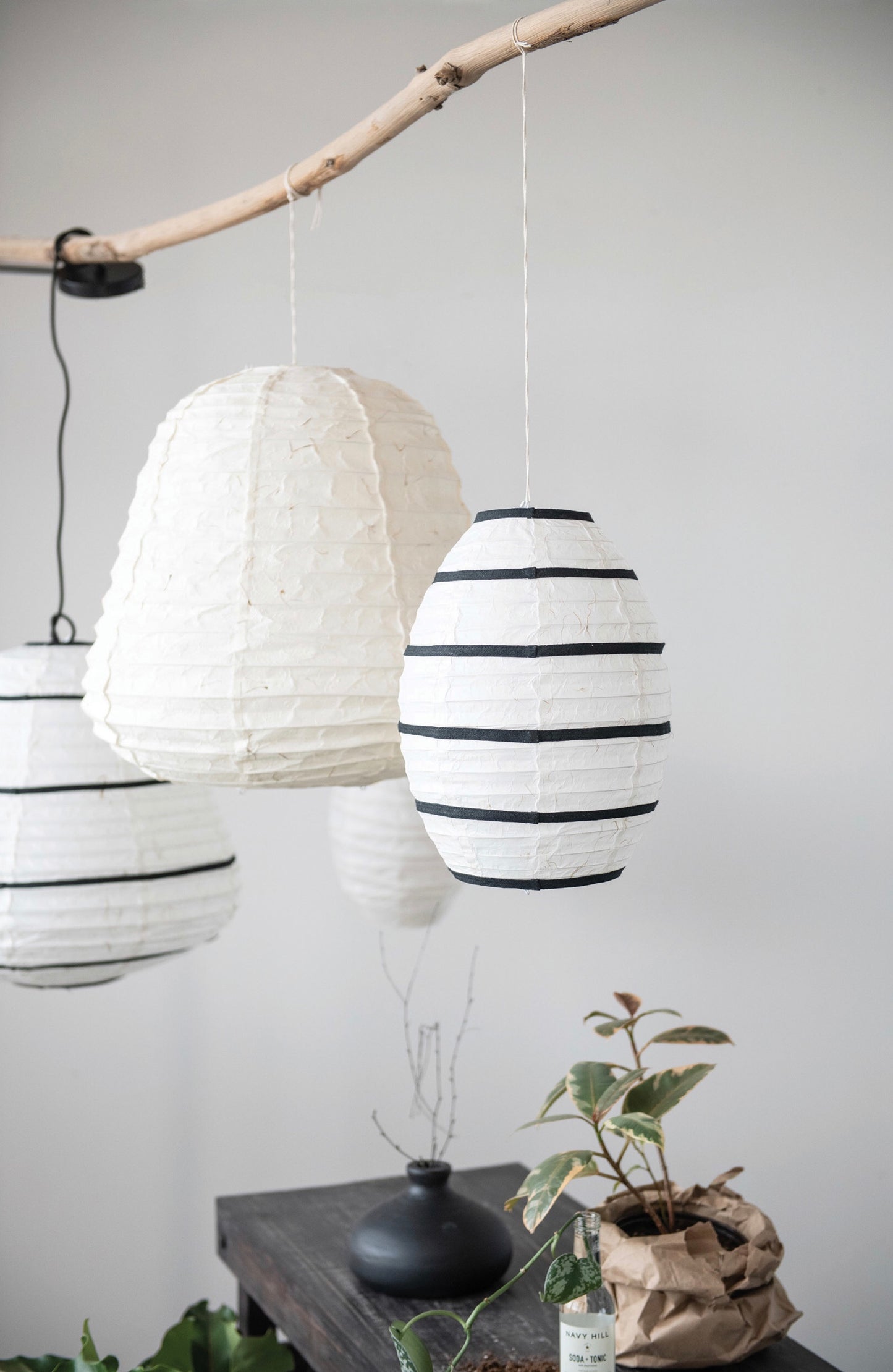 Handmade Paper Pendant Lamp