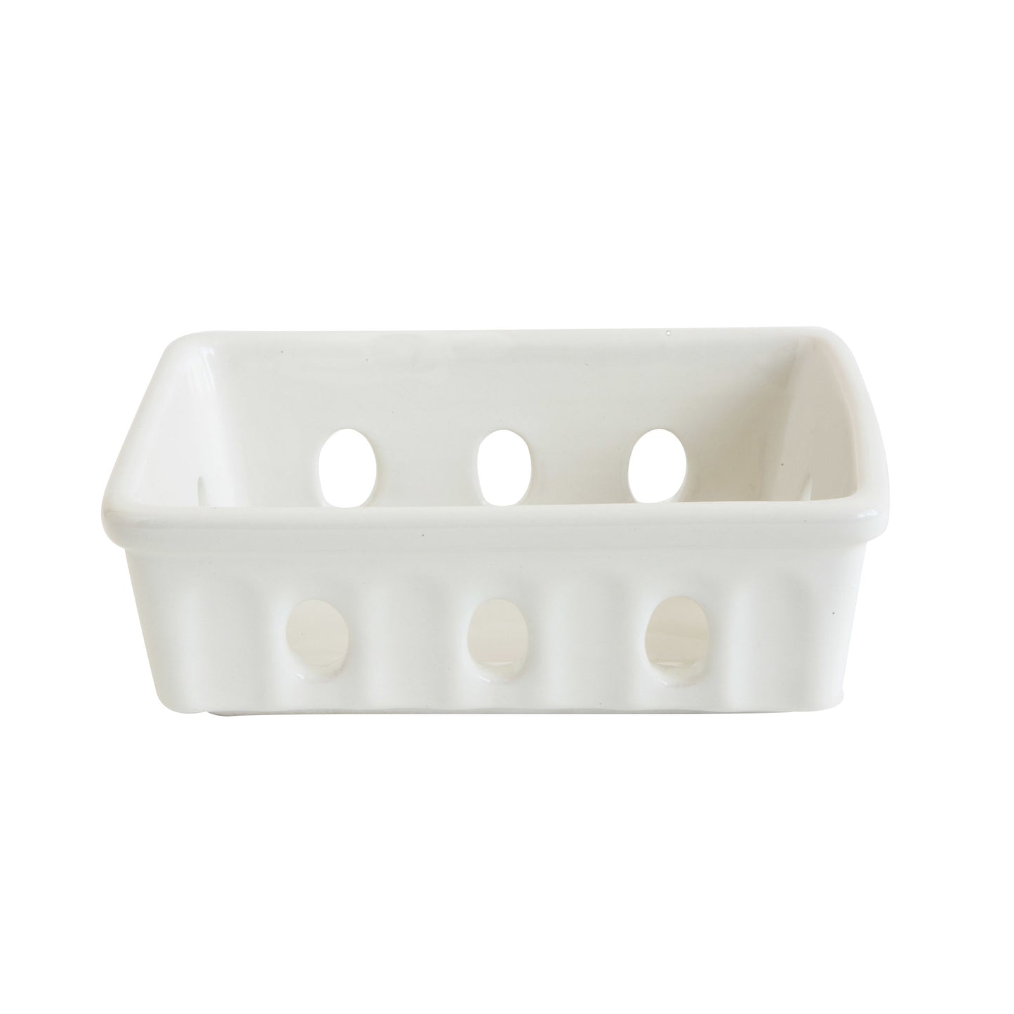 Stoneware Berry Basket/Soap Dish