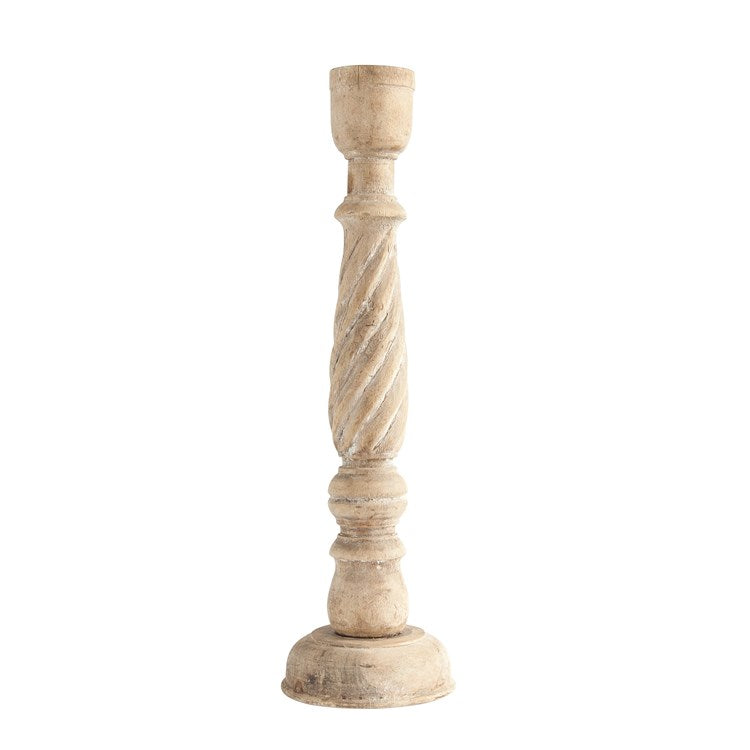 Vintage “Found” Wooden Candle Stick
