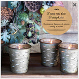 Frost on the Pumpkins Olive Bucket Candle