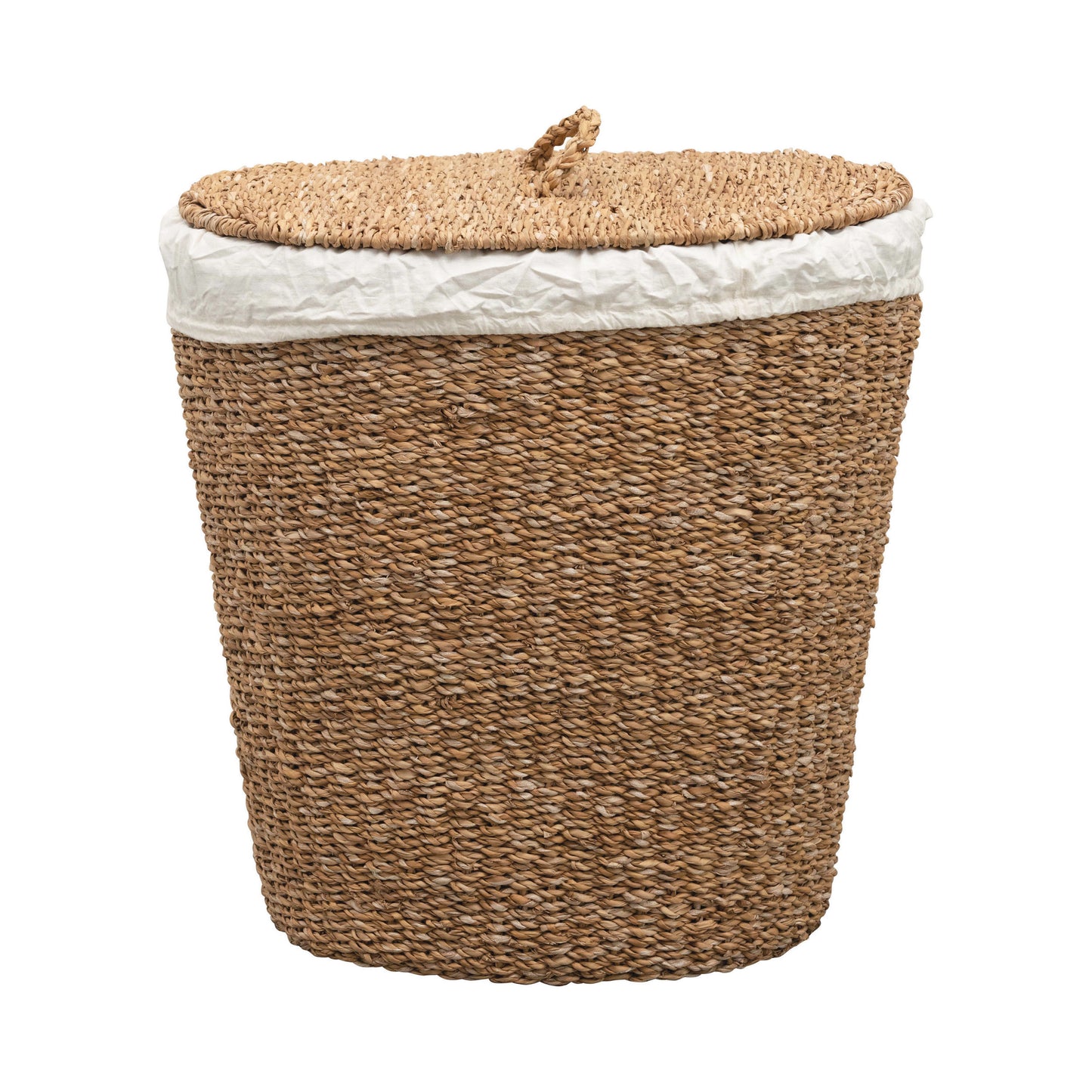 Seagrass Oval Laundry Basaket