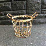 Metal Bushel Harvest Wire Basket