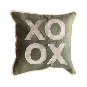 Square XOXO Pillow