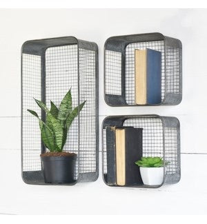 Tin wall shelf | 2 sizes