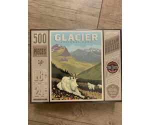 Glacier NP - Goats Jigsaw Puzzle