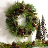PINE ANTLER WREATH