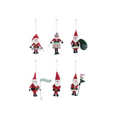 Wool Felt Santa Ornament