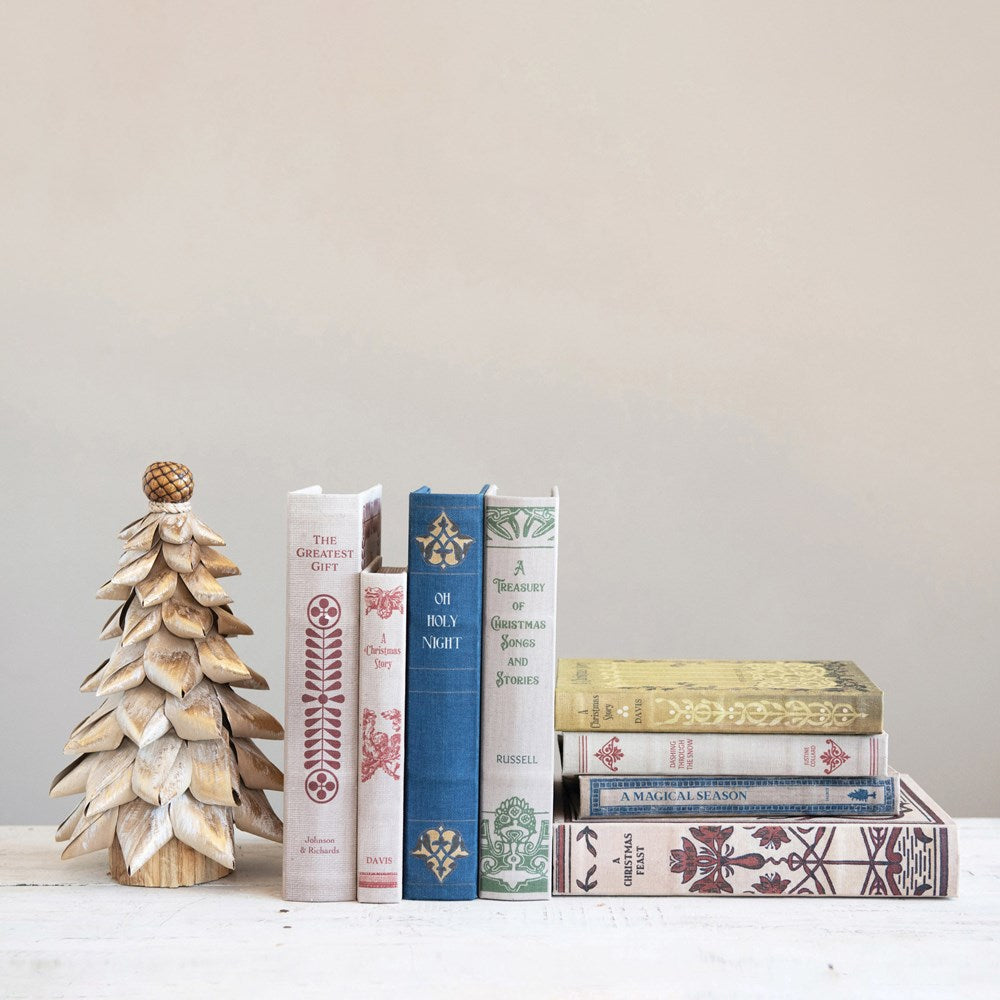 Canvas Book Storage Boxes | Set of 2